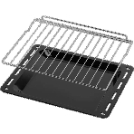 Шкаф духовой электрический Maunfeld AEOD60103G1, 60л, дверца с 3 стеклами, графит, фото8