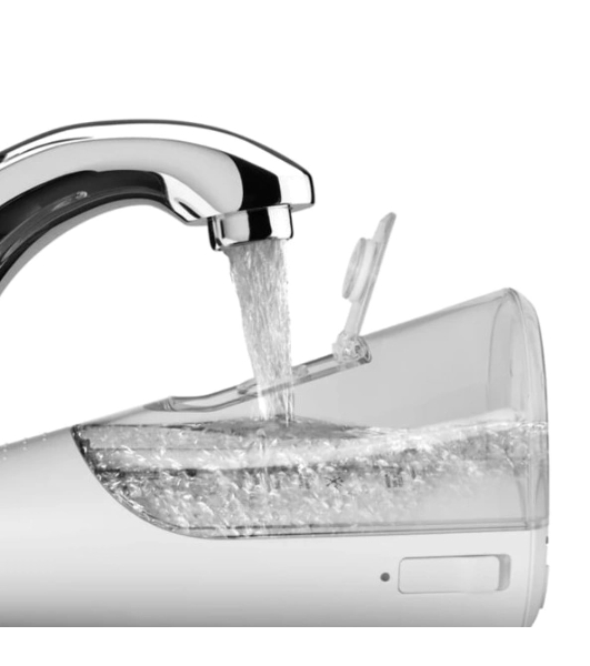 Ирригатор Waterpik WF-21 белый, от аккумулятора, 210 мл, 2 режима