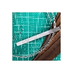 Линейка стальная Deli DL8030Y 300мм нержавеющая сталь, фото5