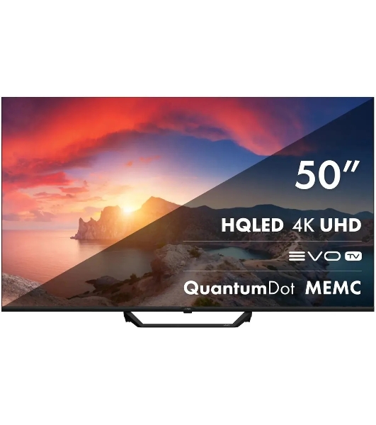 Телевизор Haier 50' S2 Pro черный QLED 4K UHD 60Hz Smart TV 2GB/16GB