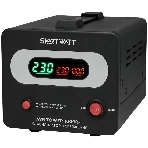 Напольный стабилизатор напряжения SMARTWATT AVR TOWER 1000RF (140W - 260W, 1000VA, 1 кВт, 50-60 Гц, розеток - 1, LED-дис, фото 1