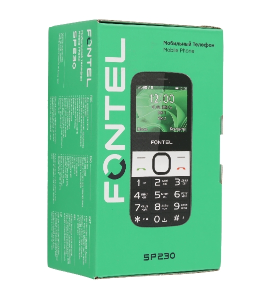 Мобильный телефон FONTEL SP230 черный