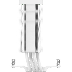 Кулер для процессора SAMA X40L белый, 100 мм, алюминий/медь, 1000-2600 об/мин, 31.2 дБ, 4 pin PWM, ARGB, 200 Вт, высота 133.5 мм, фото3