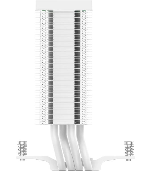 Кулер для процессора SAMA X40L белый, 100 мм, алюминий/медь, 1000-2600 об/мин, 31.2 дБ, 4 pin PWM, ARGB, 200 Вт, высота 133.5 мм