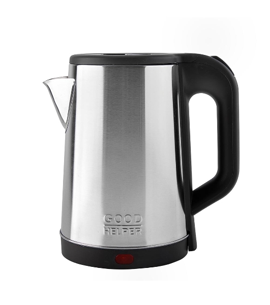 Чайник электрический Goodhelper KS-18B08 1.8 л, нержавейка, 1500 Вт
