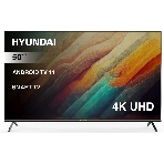 Телевизор Hyundai 50' H-LED50BU7006 черный LED UHD 60Hz Smart TV 1.5GB/8GB, фото 1