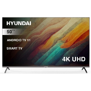 Телевизор Hyundai 50' H-LED50BU7006 черный LED UHD 60Hz Smart TV 1.5GB/8GB