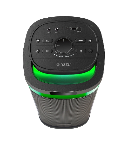 Акустическая система Ginzzu GM-226, Midi, BT/USB/SD/FM/MIC/ДУ
