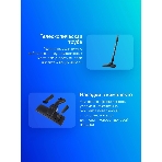 Пылесос Samsung VCC4140V3A синий, 320/1600 Вт, уборка сухая, пылесборник мешок 3 л, фото14