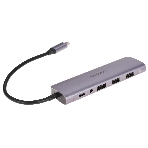 USB-концентратор UGREEN CM136-80132, USB Type-C, USB 3.0/HDMI/USB Type-C PD/AUX (3.5мм), USB, фото5