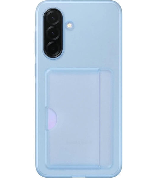Чехол (клип-кейс) для Samsung Galaxy A36 Card Slot Case A36 голубой (EF-OA366TLEGRU)