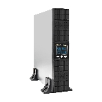 Источник бесперебойного питания On-line ExeGate PowerExpert ULS-2000.LCD.AVR.1SH.2C13.USB.RS232.SNMP.2U 2000VA/2000W, On-Line, PF=1, LCD, 1*Schuko+2*C13, RS232, USB, SNMP-slot, Rackmount 2U/Tower, металлический корпус, черный, фото 1