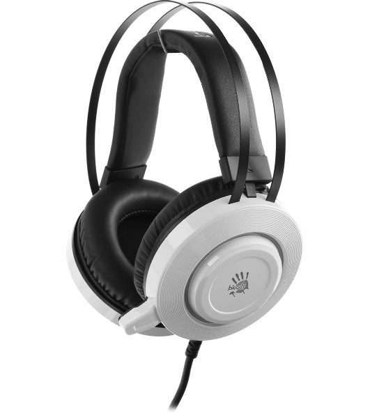 Гарнитура Bloody G521 белый, проводная, подсветка