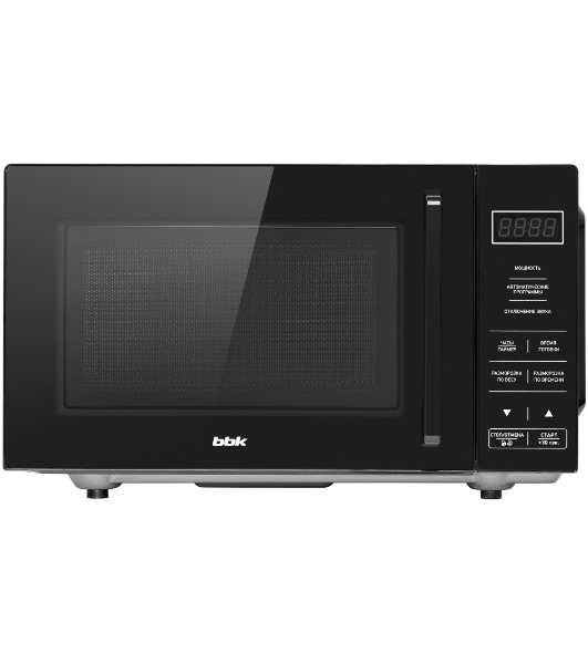 Микроволновая печь BBK 20MWS-750S/B черный, 20 л, 700 Вт, переключатели - сенсор