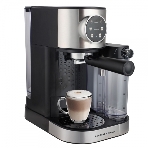 Кофеварка рожковая Zigmund & Shtain ZCM-890 черный/стальной, исп. кофе - молотый, 1.2 л, 1600 Вт, 15 бар, фото 1