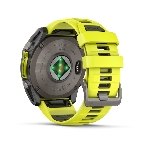 Умные часы Garmin Fenix 8 Solar Sapphire, 1.6' AMOLED, Wi-Fi, Bluetooth, NFC, 100м, серый / желтый, фото6