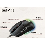 Мышь проводная MSI Clutch GM11 черный, 5000 dpi, USB, кнопки - 6, фото2