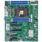 Материнская плата Supermicro MBD-X12STL-F-B, LGA1200, Intel C252, 4xDDR4, 6xSATA, 1xM.2 (PCIe 3.0 x4), 1xPCIe 4.0 x16, 2xPCIe 4.0 x8, 1xPCIe 4.0 x4, 2xLAN, mATX, фото 1