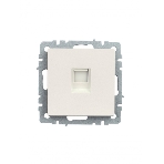 Розетка компьютерная IEK BRITE РК10-БрЖ RJ45 кат.5E жемчуг, фото4