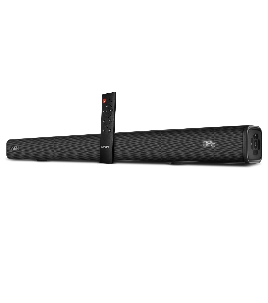 Саундбар SVEN SB-2040A, черный (40 Вт, Bluetooth, HDMI, ПДУ, Optical, USB, дисплей)