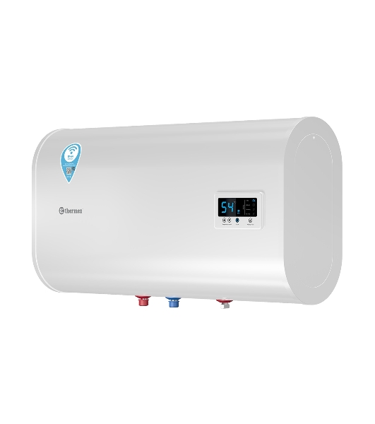 Водонагреватель электрический Thermex IF 50 H (pro) Wi-Fi белый, накопительный, 50 л, 2 кВт, настенный, горизонтальный, с управлением по Wi-Fi