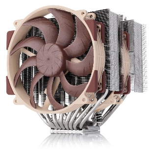 Кулер для процессора Noctua NH-D15 G2 HBC, 2x140 мм, медь, 1500 об/мин, 24.8 дБ, 4 pin PWM, высота 168 мм