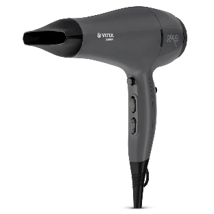 Фен Vitek VT-8229 MC графитовый/черный, 2200 Вт, ионизация