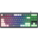 Клавиатура Oklick 711G проводная, USB Type-A, серый, фото5