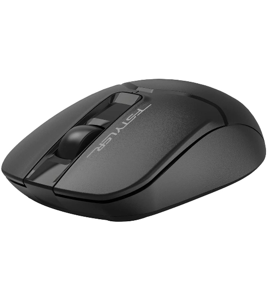 Мышь беспроводная A4Tech Fstyler FG12S черный, 1200 dpi, радиоканал, USB, кнопки - 3