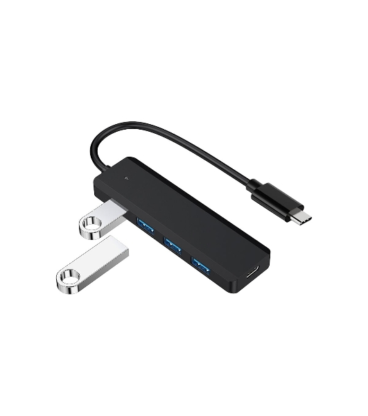 USB-концентратор Gembird UHB-C424, USB Type-C, USB 4 порта, USB Type-C