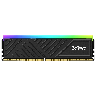 Оперативная память XPG Spectrix D35G RGB, DDR4, 16GB (1x16GB), 3200MHz, CL16, DIMM, с радиатором, RGB, черный