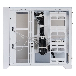Компьютерный корпус ACD Lagrange; ATX, белый, FANS: 120мм ARGb: 3 Top + 1 Rear + HUB. Drive bay int: 3x3,5'; + 3x2,5';. 2xUSB 3.0+1xUSB-C, Audio I/O, Up to 14x120мм Fans, GPU up to 425мм, PSU max 270мм, CPU cooler up to 190мм, SPCC 1,0мм metal, 4мм TG side panel, фото6
