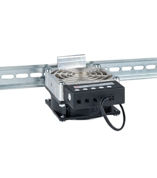 Обогреватель на DIN-рейку с вентилятором 200Вт 230В IP20 Quardo PROxima EKF heater-vent-q-200-20
