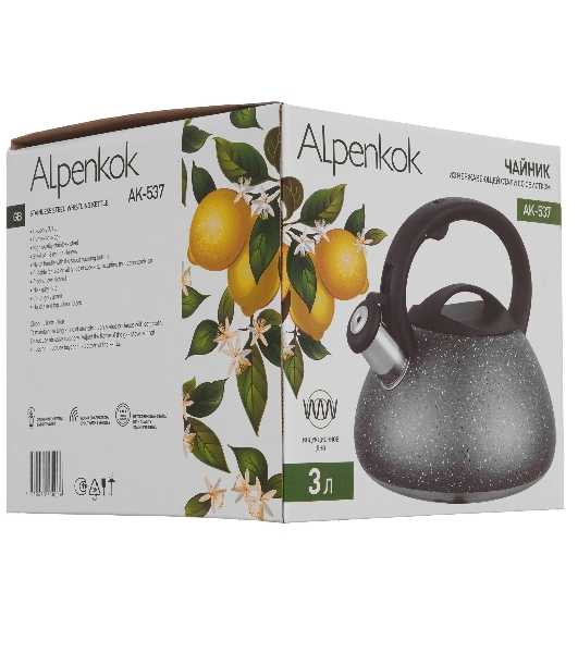 Чайник для плиты ALPENKOK AK-537 3 л