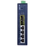 Коммутатор Planet IGS-4215-4T2S IP30 Industrial L2/L4 4-Port 10/100/1000T + 2-Port 100/1000X SFP Managed Switch (-40~75 degrees C, dual redundant power input on 9~48VDC/24VAC terminal block, supports ERPS Ring, CloudViewer app, MQTT and Cybersecurity feature), фото3