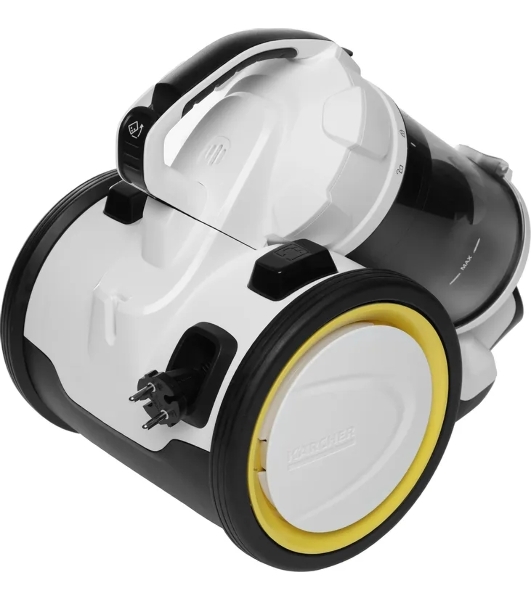 Пылесос Karcher VC 3 белый/черный, 250/700 Вт, уборка сухая, пылесборник контейнер 0.9 л