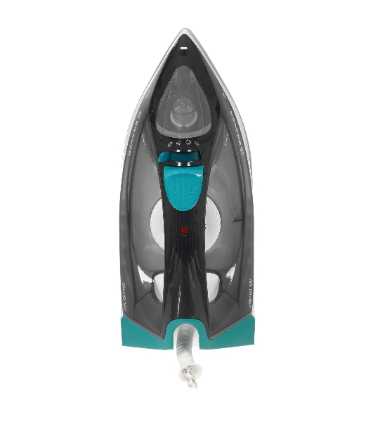 Утюг BRAYER BR4008 серый/зеленый, 2400 Вт, 25 г/мин, 140 г/мин, 330 мл