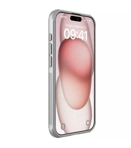 Чехол Super Frosted Shield Pro, titanium gray, (AP IP15 Pro)