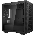 Компьютерный корпус Deepcool CH370 черный без БП mATX 1x120мм 1xUSB 2.0 1xUSB 3.0 audio bott PSU, фото 1