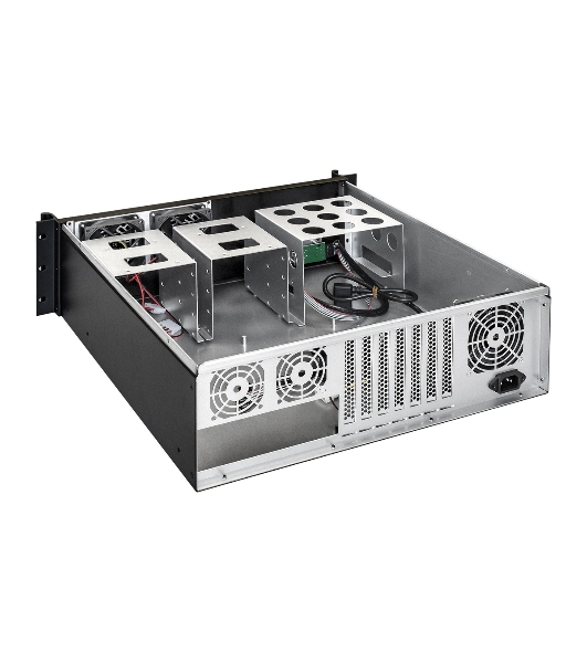 Серверный корпус ExeGate Pro EX293199RUS 3U450-08 (RM 19', высота 3U, глубина 450, БП 1200RADS, USB)