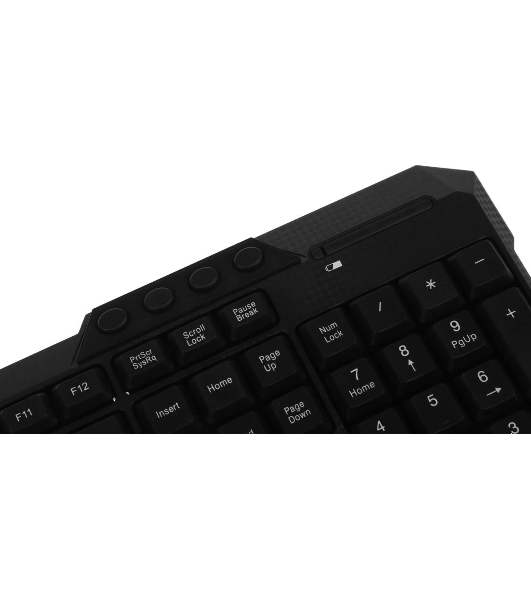 Комплект клавиатура+мышь Defender Jakarta C-805 беспроводной, USB, 1600 DPI, чёрный