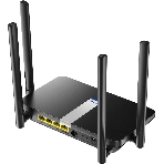 Роутер беспроводной Cudy LT500 AC1200 10/100BASE-TX/4G cat.4 черный, фото 1