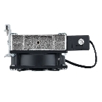 Обогреватель на DIN-рейку с вентилятором 200Вт 230В IP20 Quardo PROxima EKF heater-vent-q-200-20, фото4