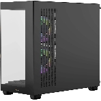 Компьютерный корпус Ocypus Gaммa C52 BK ARGB mATX/win/black/3 ARGB fans/no PSU/Tempered Glass, фото3