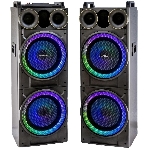Минисистема SUPRA SMB-2150 черный 1200Вт FM USB BT SD (в комплекте: активн.+пассив.колонки), фото 1