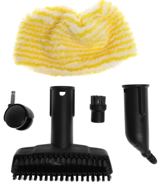 Пароочиститель Karcher EasyFix SC 2 белый, напольный, 1500 Вт, 40 г/мин, 1000 мл