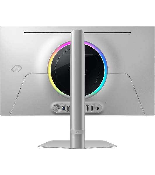 Монитор 27' Samsung Odyssey OLED G6 S27DG600SI OLED 2560x1440, 360 Гц, 0.03 мс, 16:9, 250 кд/м², 2xHDMI 2.1, DP 1.4, 3.5 Jack, USB Hub (2x USB), FreeSync, G-Sync, HDR10, PIP, серебристый