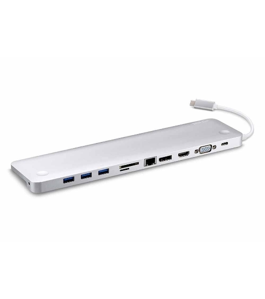 Док-станция ATEN UH3240-AT, USB, HDMI, HDMI/Ethernet/USB-A/USB-C/SDXC/SDHC/SD/microSDXC/microSDHC/microSD, USB Type-C