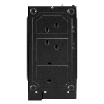 Компьютерный корпус Miditower ExeGate AA-443-UNS450 (ATX, БП UNS450 с вент. 12см, 2хUSB+HD Audio, черный), фото3