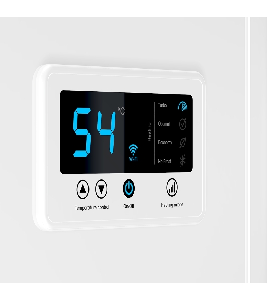 Водонагреватель электрический Thermex IF 50 H (pro) Wi-Fi белый, накопительный, 50 л, 2 кВт, настенный, горизонтальный, с управлением по Wi-Fi